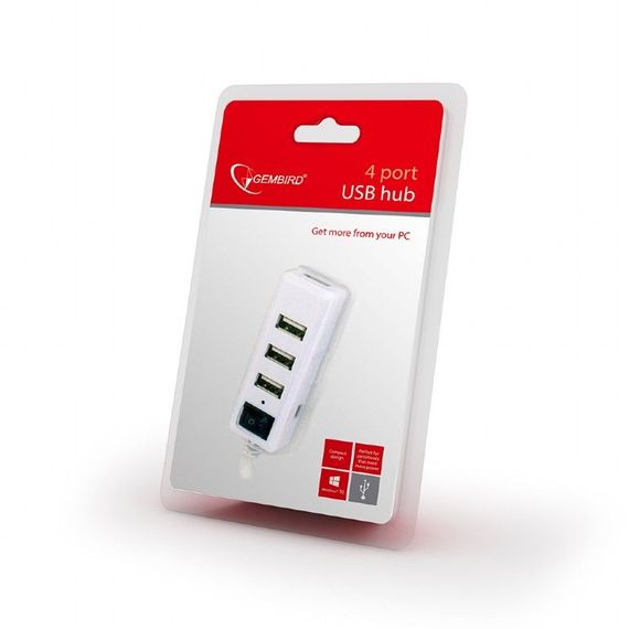 Хаб Gembird UHB-U2P4-21 на 4 порти USB 2.0 | Зображення 2