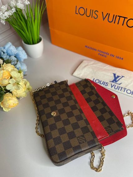 Женская Клатч Louis Vuitton felicie damier ebene wb036 | Зображення 2