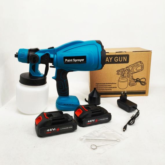 Акумуляторний фарборозпилювач P-002 Paint Spray Pot OH-96 | Зображення 2