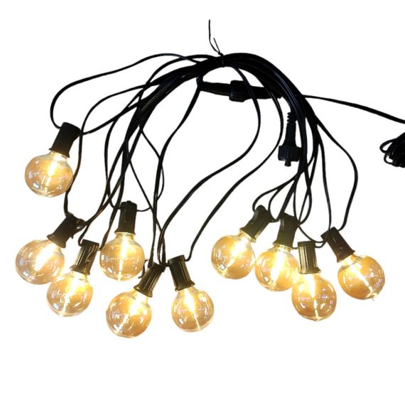 Гирлянда уличная светодиодная линейная Ultralight DL BELT LIGHT 10 Filament 8м теплый белый свет (6835)