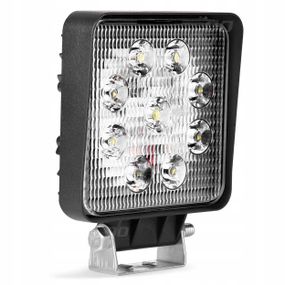 Светодиодная фара AllLight 06type 27W 9chip EPISTAR spot  9-30V (тонкий радиатор)