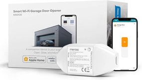 Контроллер открывания гаражных ворот Meross Smart WiFi с управлением через приложение, совместимо с Alexa, Google Assistant