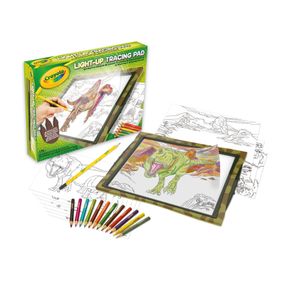 Набор для творчества Crayola игровая панель с подсветкой Динозов (74-7497)
