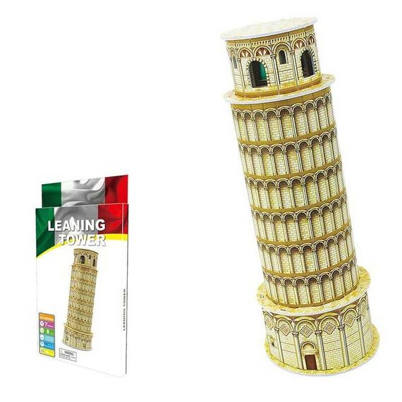 Пазли 3D HS-M 20604 "Leanang Tower" 8 деталей, в коробці (6969204271132)