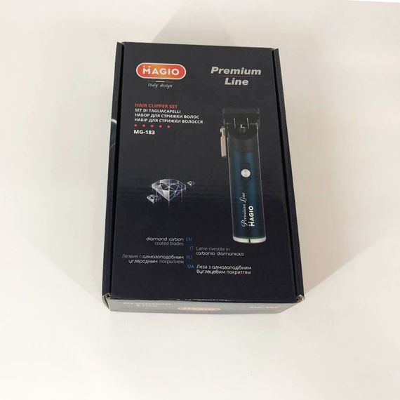 Машинка для стрижки волосся Magio МG-183, Машинка для стрижки чоловіча, Професійна електробритва | Зображення 8