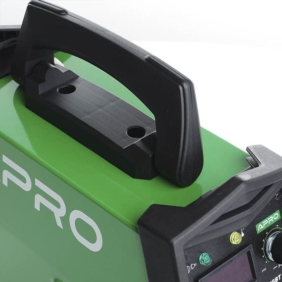 Сварочный аппарат инверторный APRO MMA-140 K, ел.4мм, + набор кабелей, кейс | Зображення 7