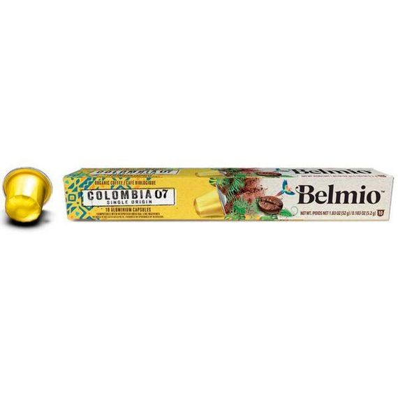 Кофе в капсулах Belmio Colombia 7 Nespresso 10шт Бельгия Неспрессо колумбия