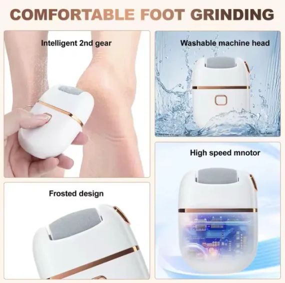 Пемза електрична кишенькова Armor Grinder з LED-підсвічуванням для догляду за ногами | Зображення 3
