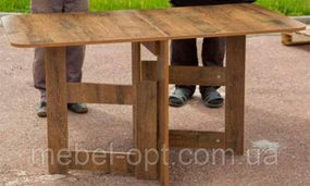 Стол трансформер Книжка Light дуб фрегат, ламинированное ДСП