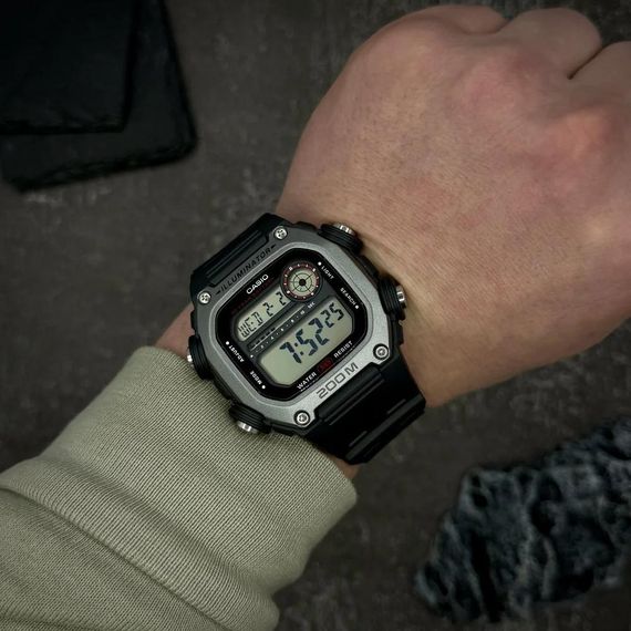 Чоловічий годинник Casio DW-291H-1A | Зображення 1