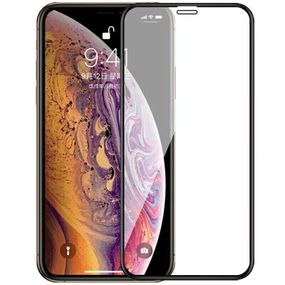 Захисне скло 2.5D на весь екран для iPhone XS Max колір Чорний