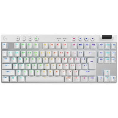 Клавиатура Logitech G PRO X TKL Lightspeed Tactile USB UA White (920-012148)