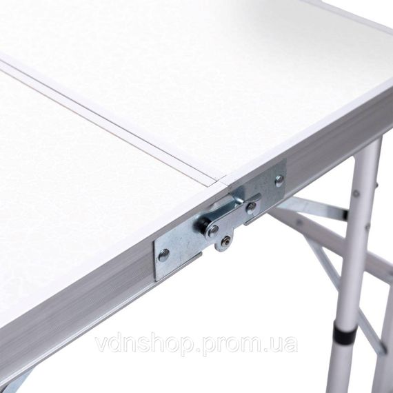 Комплект туристической стол + 2 лавочки складная мебель Белый Lugi JY-9060W | Зображення 9