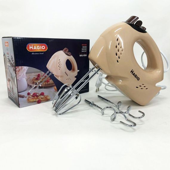 Ручной миксер для крема MAGIO, Ручной миксер для приготовления теста мешалка GP-64 | Зображення 5