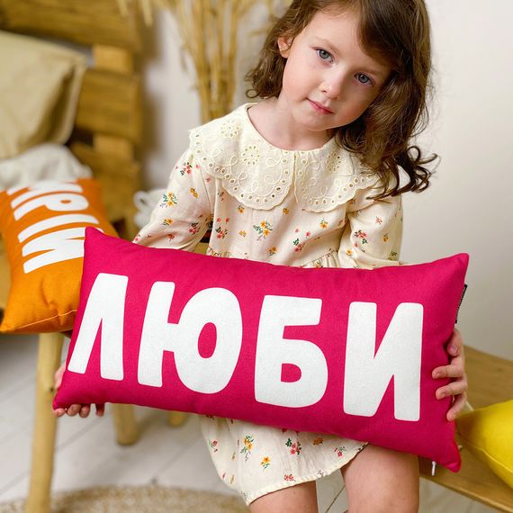 Подушка для дивану оксамитова Любі 50х24 см (52BP_22U015)