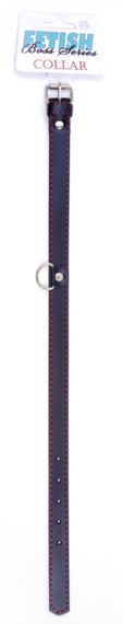 Нашийник зі штучної шкіри Fetish Boss Series - Collar Red Line, BS3300112 Sex Aura | Зображення 3