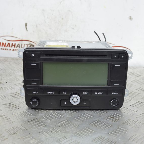 Автомагнітола CD Volkswagen Touran 03-10 / Caddy III 04-... / Golf V магнітола Фольксваген 1K0035191E