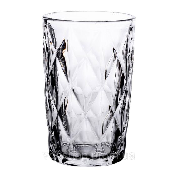 Набор стаканов для напитков 6 шт из толстого стекла 400 мл стаканы для холодных напитков HP-YH-63 | Зображення 3