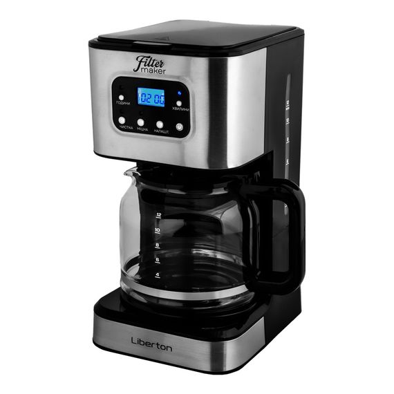Кофеварка капельная Liberton LCM-2202 950 Вт черный | Зображення 1