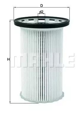 Фільтр паливний MAHLE/KNECHT Audi, Seat, VW, MAHLE/KNECHT (KX342) | Зображення 6