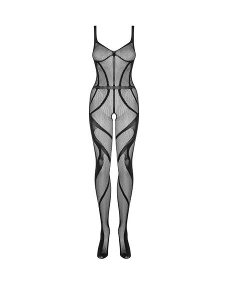 Бодістокінг із доступом Obsessive G336 Чорний S/M/L | Зображення 5
