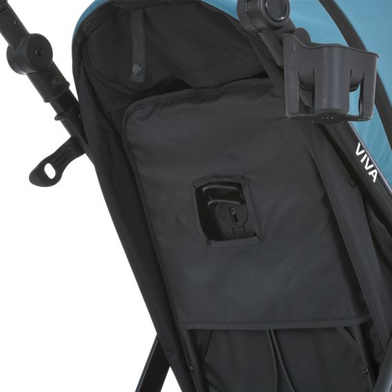 Коляска детская прогулочная VIVA M 5723 Pine blue, синяя | Зображення 2