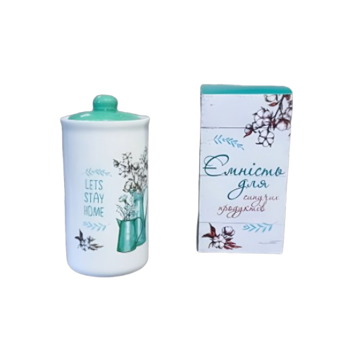 Ємність для сипучих продуктів Бавовна 700мл S&T 700-11-18