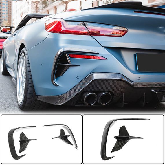 Задний диффузор бампера V2 для M-Sport, Карбон для BMW 8 cерія G14/G15/G16 2018- гг