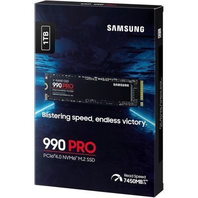 Накопичувач SSD Samsung M.2 1TB PCIe 4.0 990PRO (MZ-V9P1T0BW) | Зображення 5