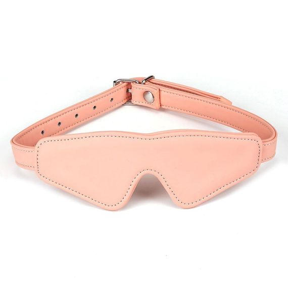 Маска на очі Liebe Seele Dark Candy Pink Blindfold, щільне прилягання, регульована Sex Aura