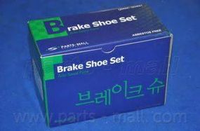 Колодка гальм. барабан. CHEVROLET AVEO (вир-во PARTS-MALL) PARTS-MALL PLC009 на DAEWOO KALOS (KLAS)