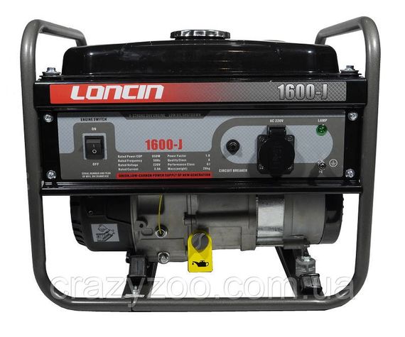 Генератор бензиновий Loncin LC1600-JS