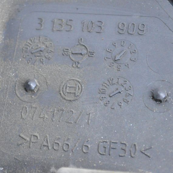 Вентилятор радіатора 1.9 CDTI Opel Astra H Zafira B дифузор в зборі з двигуном Опель Астра Зафіра 0130303304 | Зображення 4