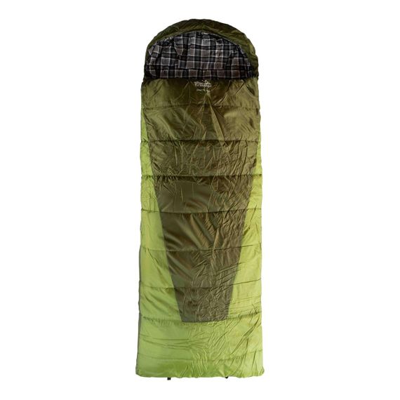 Спальний мішок Tramp Sherwood Regular ковдра лівий dark-olive/grey 220/80, літній спальник туристичний для походу і риболовлі