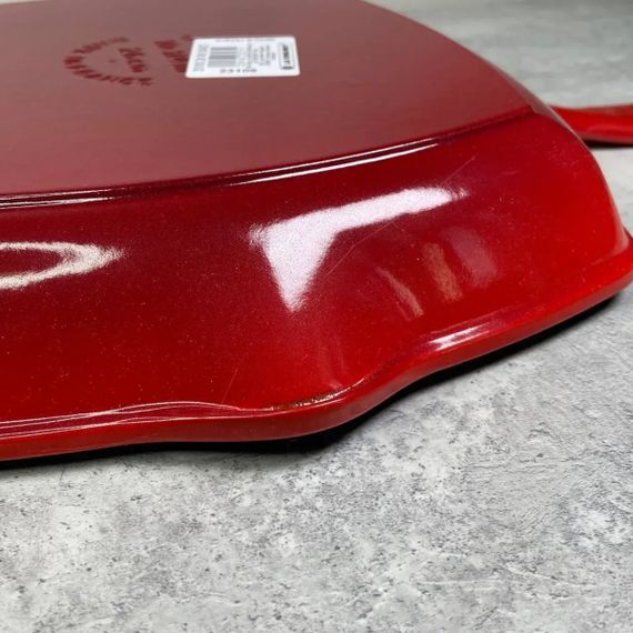 Сковорода гриль Le Creuset Square Grillet 20183260600422 26 см вишнева | Зображення 4