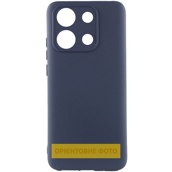 Чохол TPU GETMAN Liquid Silk Full Camera для Xiaomi Poco X8 Pro Синій / Midnight Blue