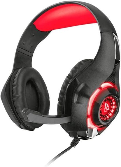 Ігрова гарнітура Trust Gaming GXT 313 Nero з підсвіткою для ПК і ноутбуках, повнорозмірні накладні навушники провідні 3.5 мм jack | Зображення 7