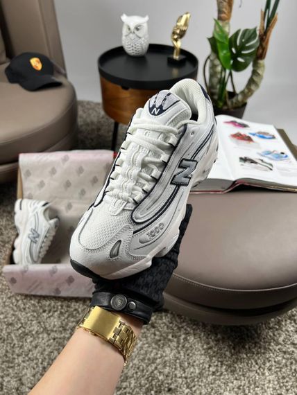 Мужские кроссовки New 1000 White Black весна / літо / осінь А3631 43 27.5 см | Зображення 4