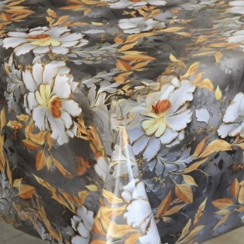 Клейонка кухонна 1,40*20м ПВХ фотодрук 3-шарова на тканинній основі 5740-1 Bona Domus