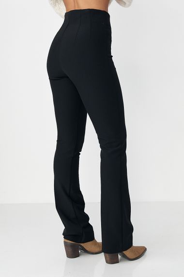 Класичні жіночі штани зі стрілками - чорний цвет, 40р (є розміри) | Зображення 1