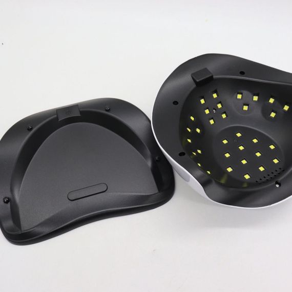 Лампа для манікюру LED + UV з підставкою для телефону, 168 Вт, SUN BQ-V9 / Настільна лампа для сушіння гель лаку | Зображення 8