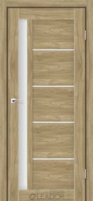 Дверь межкомнатная Leador Express Rim Клен Золотий