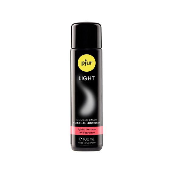 Силіконова змазка pjur Light 100 мл, найбільш рідка, 2 в 1, для сексу та масажу, добра для новачків