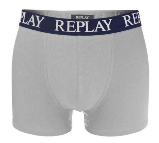 Чоловічі анатомічні труси боксери Replay (2 шт) | Зображення 2