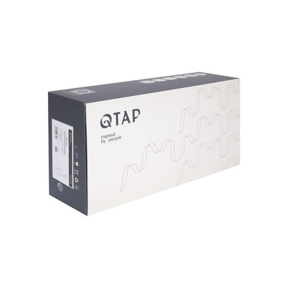 Змішувач для ванни Qtap Nando з довгим поворотним виливом і душовим гарнітуром QTNAN260CRM48652 Chrome | Зображення 7