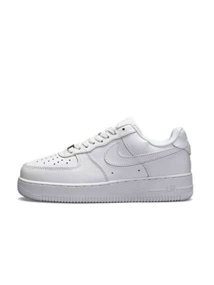 Женские кроссовки  Air Force 1 Winter All White, Вьетнам , мех 40 25 | Зображення 1