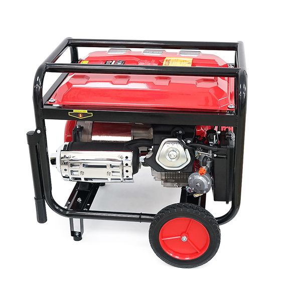 Генератор бензиновый COVAX EPH12500E2-GAS, 8.0kW, однофазный 220V, 50Hz, DC12V | Зображення 3