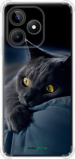 Чохол на Realme Narzo N53 Димчастий кіт "825sp-4042-2448"