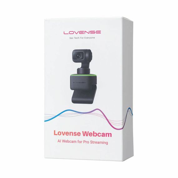 4К вебкамера зі штучним інтелектом Lovense WebCam, для стріму, активація чайовими | Зображення 6
