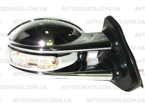 Дзеркало зовнішнє 3236 O Chrome з габаритом і указ.